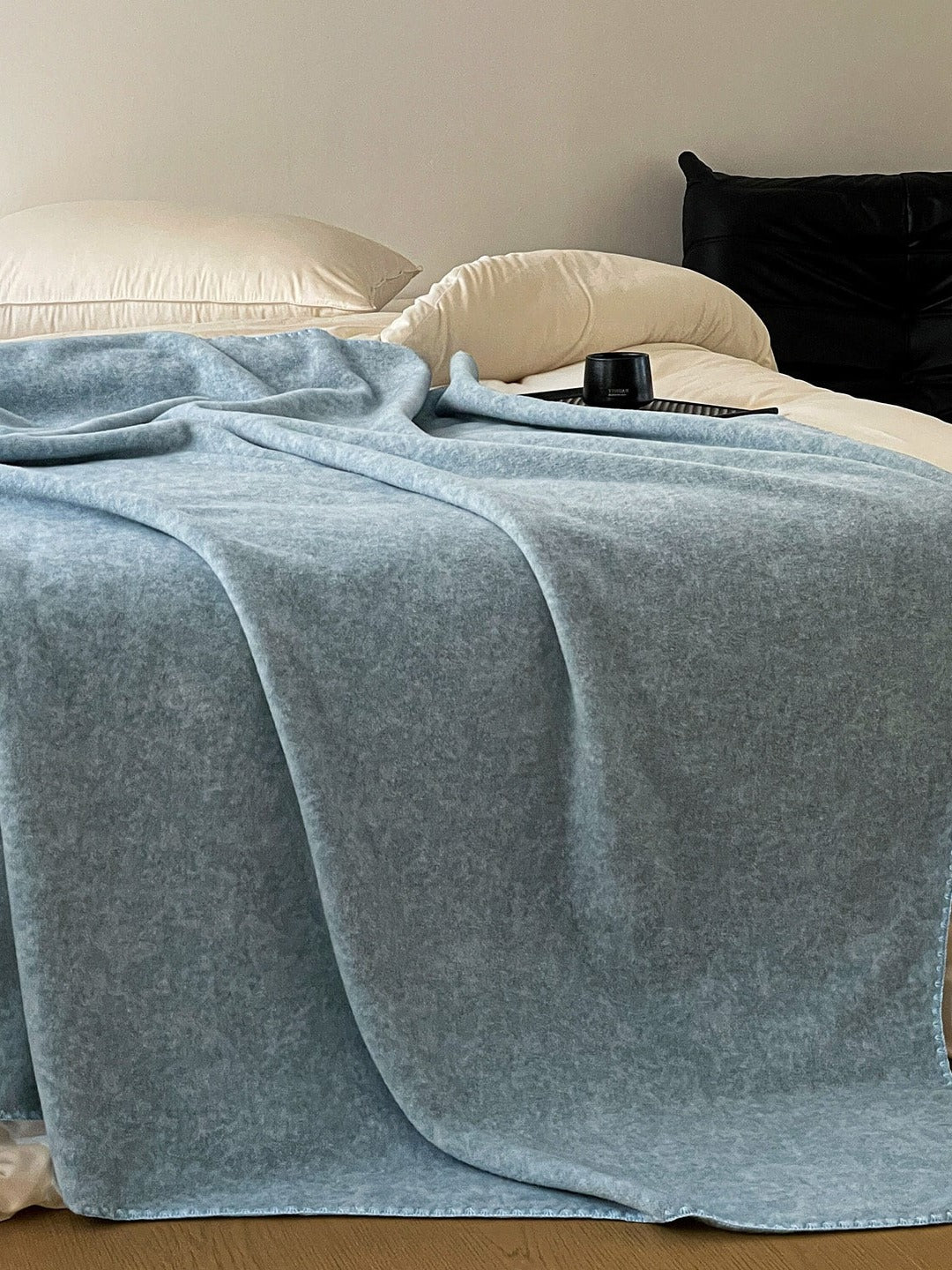 Luma Reversible Faux-Cashmere Throw Blanket original reference image 18