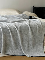 Luma Reversible Faux-Cashmere Throw Blanket original reference image 24