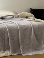 Luma Reversible Faux-Cashmere Throw Blanket original reference image 30