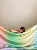 Luxury Ombre Aurora Duvet Cover - Green