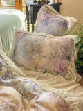 Maison Ruffle Printed Cotton Muslin Duvet Cover original reference image 40