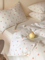 Meadow Cutwork Brushed Cotton Duvet Cover original reference image 2