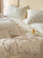 Meadow Cutwork Brushed Cotton Duvet Cover original reference image 6