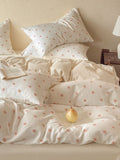 Meadow Cutwork Brushed Cotton Duvet Cover original reference image 8
