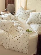 Meadow Cutwork Brushed Cotton Duvet Cover original reference image 14