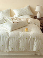 Meadow Cutwork Brushed Cotton Duvet Cover original reference image 19