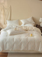 Meadow Cutwork Brushed Cotton Duvet Cover original reference image 25