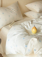Meadow Cutwork Brushed Cotton Duvet Cover original reference image 26