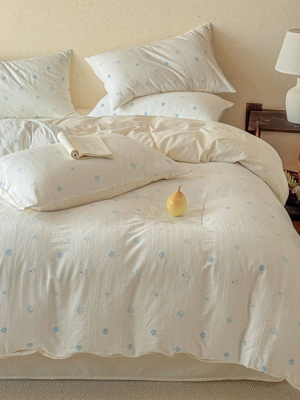 Meadow Cutwork Brushed Cotton Duvet Cover original reference image 27