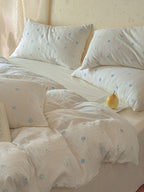 Meadow Cutwork Brushed Cotton Duvet Cover original reference image 30