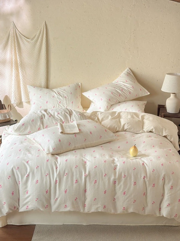 Meadow Cutwork Brushed Cotton Duvet Cover original reference image 33