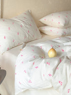 Meadow Cutwork Brushed Cotton Duvet Cover original reference image 34