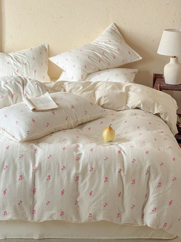 Meadow Cutwork Brushed Cotton Duvet Cover original reference image 35