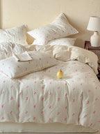 Meadow Cutwork Brushed Cotton Duvet Cover original reference image 35