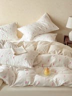 Meadow Cutwork Brushed Cotton Duvet Cover original reference image 40