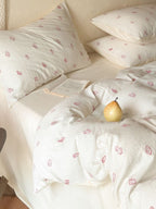 Meadow Cutwork Brushed Cotton Duvet Cover original reference image 41