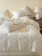 Meadow Cutwork Brushed Cotton Duvet Cover original reference image 43