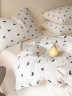Meadow Cutwork Brushed Cotton Duvet Cover original reference image 49