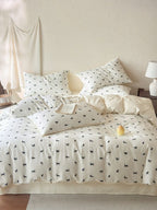 Meadow Cutwork Brushed Cotton Duvet Cover original reference image 50