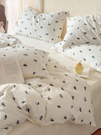 Meadow Cutwork Brushed Cotton Duvet Cover original reference image 54