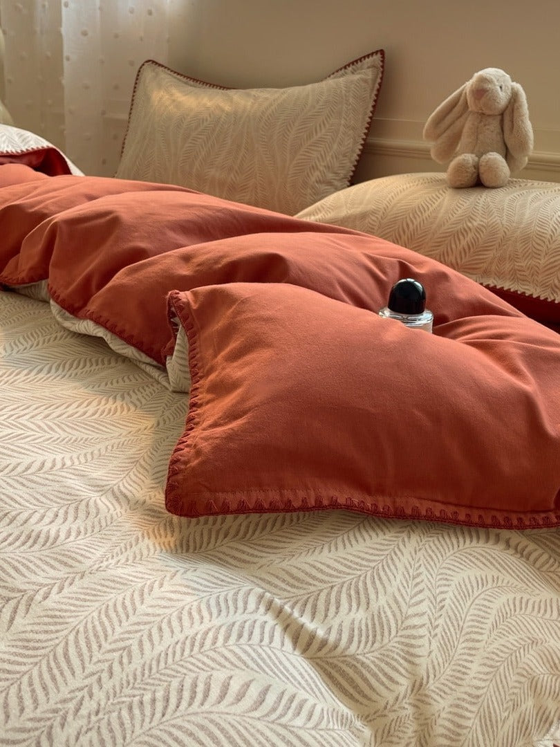 Meadowline Brushed Cotton Duvet Cover Set original reference image 2