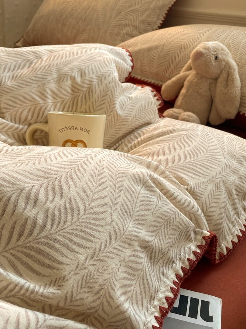Meadowline Brushed Cotton Duvet Cover Set original reference image 3