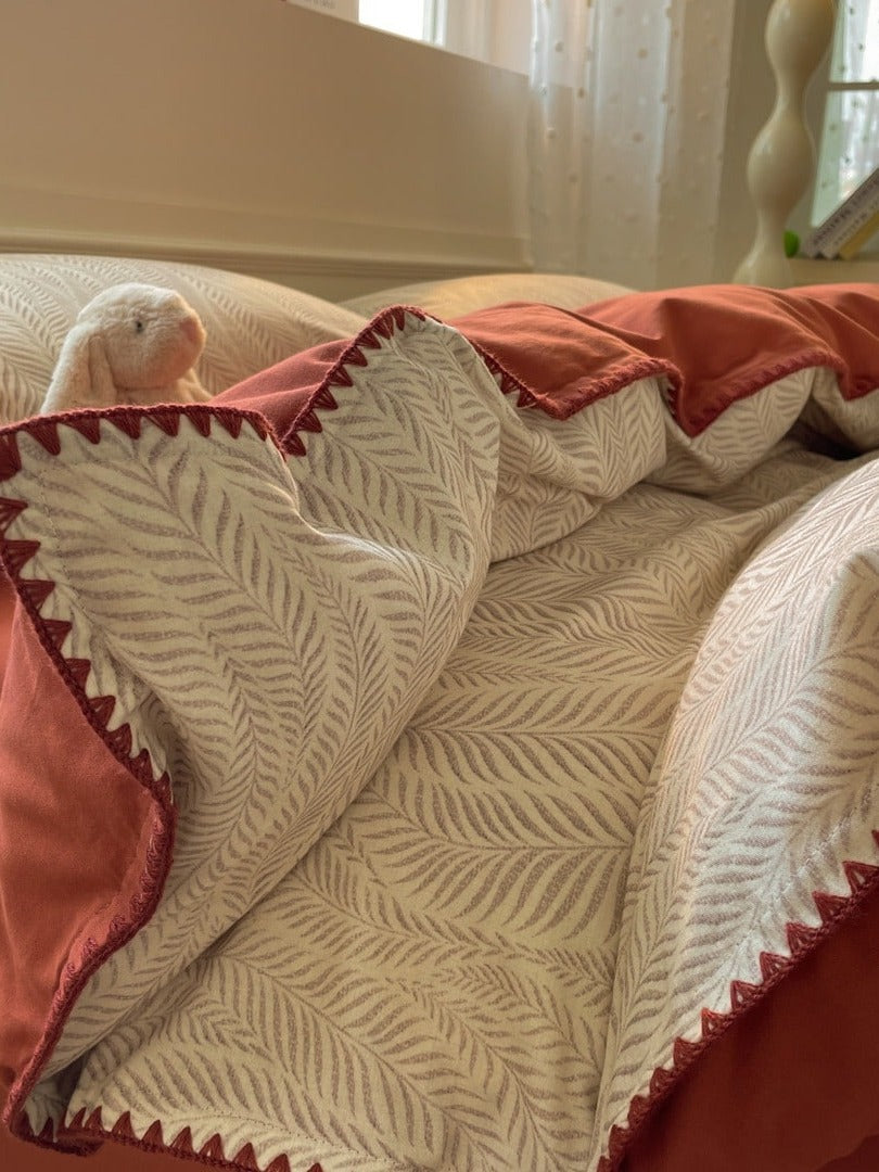 Meadowline Brushed Cotton Duvet Cover Set original reference image 4
