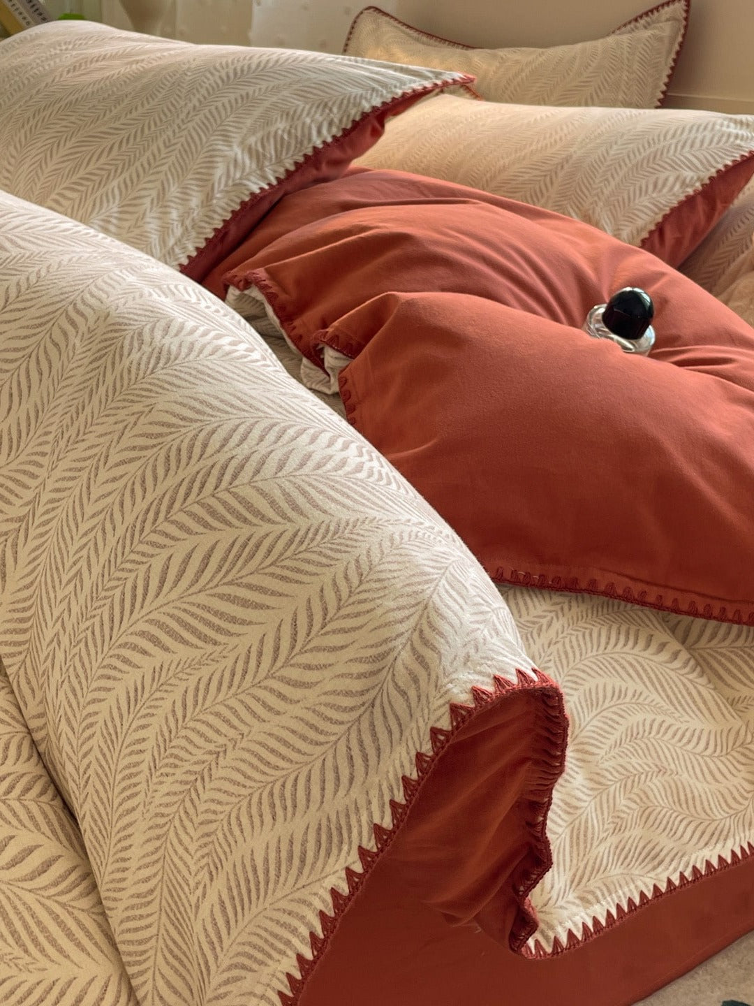 Meadowline Brushed Cotton Duvet Cover Set original reference image 8