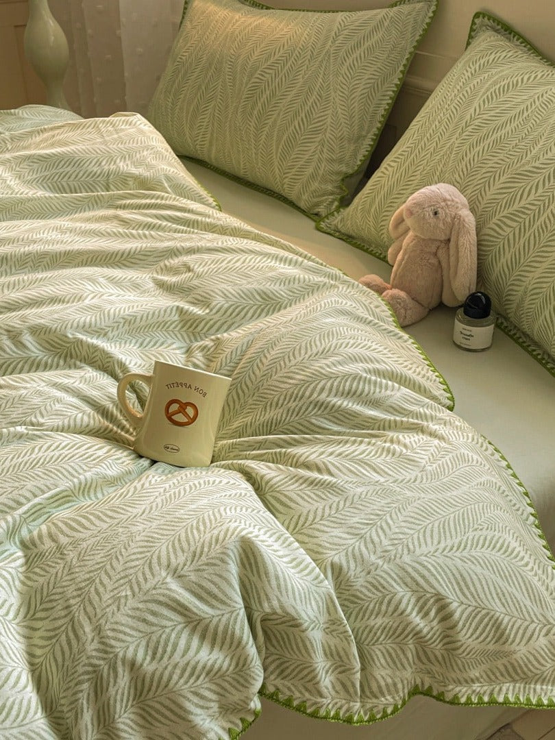 Meadowline Brushed Cotton Duvet Cover Set original reference image 11