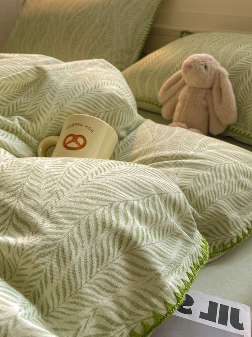 Meadowline Brushed Cotton Duvet Cover Set original reference image 12