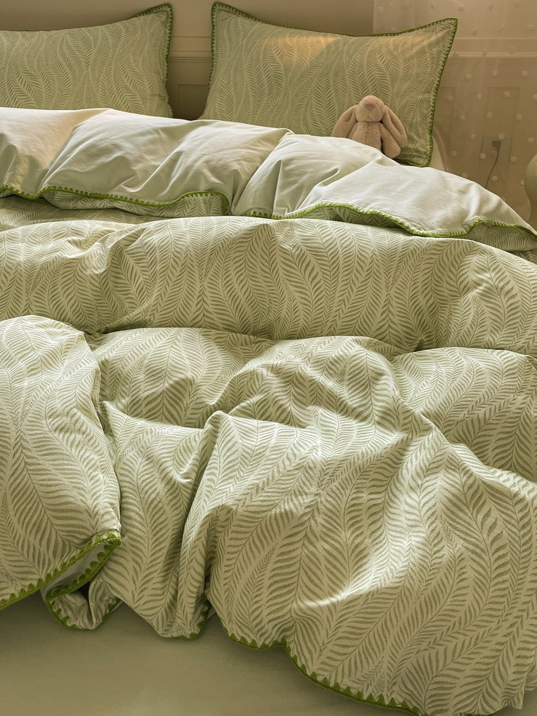 Meadowline Brushed Cotton Duvet Cover Set original reference image 15