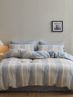 Meadowline Cotton Waffle Duvet Cover Set original reference image 6