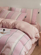 Meadowline Cotton Waffle Duvet Cover Set original reference image 14