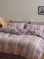 Meadowline Cotton Waffle Duvet Cover Set original reference image 23