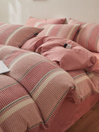 Meadowline Cotton Waffle Duvet Cover Set original reference image 28