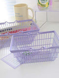 Mini Shopping Cart Storage Basket