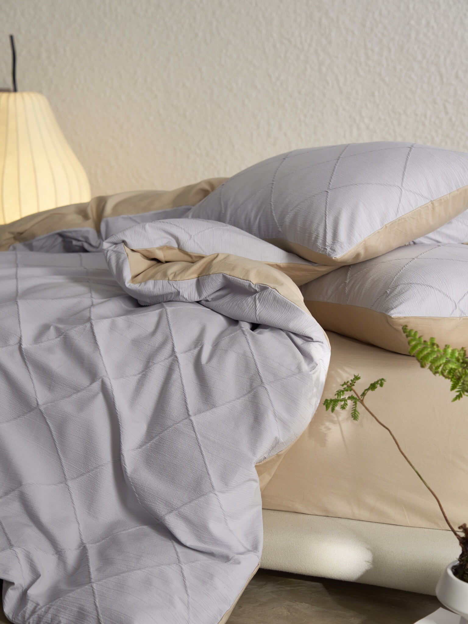 Mist Haven Cotton Jacquard Duvet Cover original reference image 2