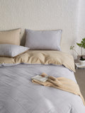 Mist Haven Cotton Jacquard Duvet Cover original reference image 4