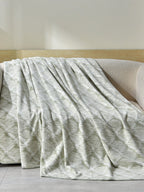 Mosaic Edge Plush Throw Blanket original reference image 14