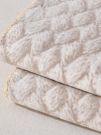 Mosaic Edge Plush Throw Blanket original reference image 19