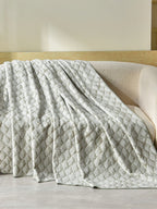 Mosaic Edge Plush Throw Blanket original reference image 26