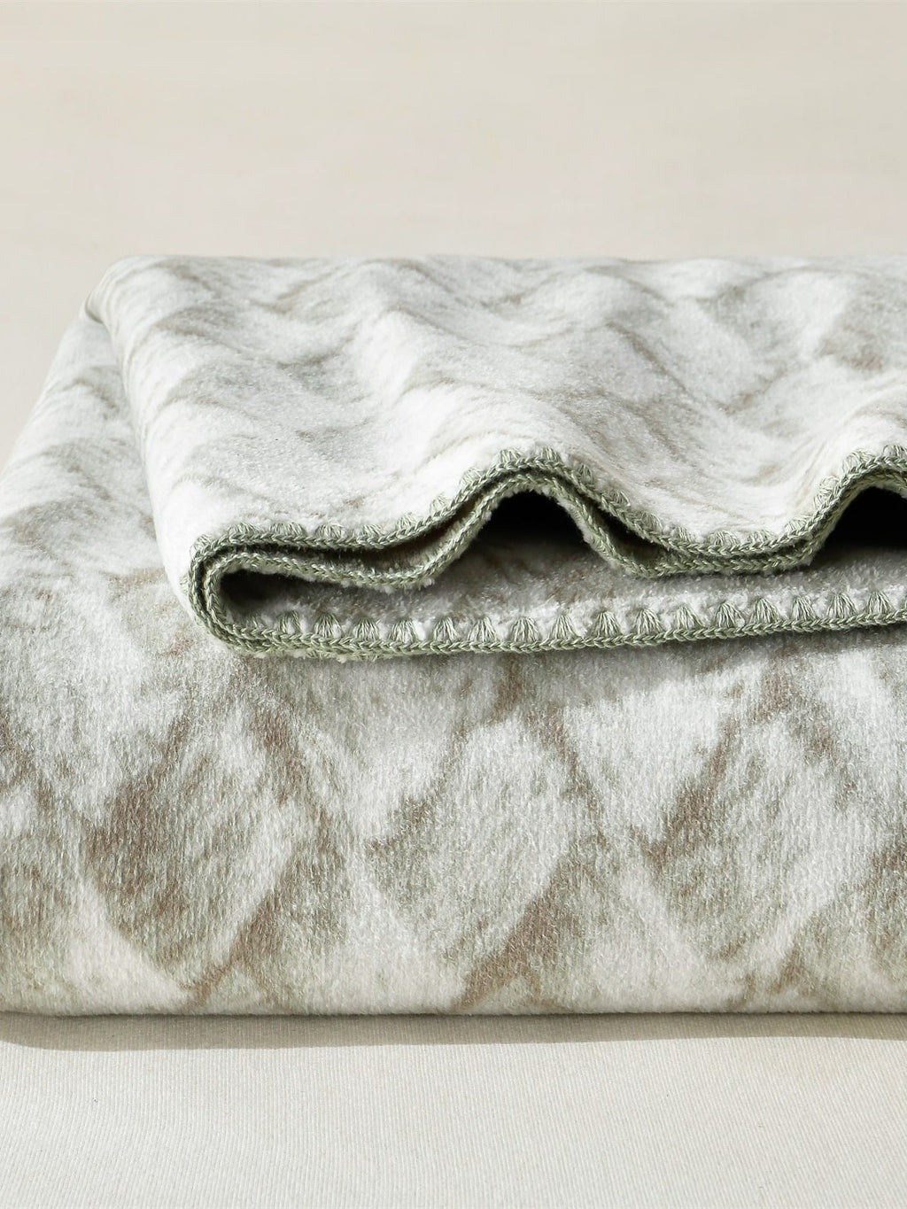 Mosaic Edge Plush Throw Blanket original reference image 30