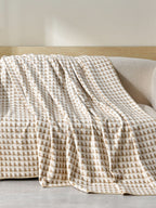 Mosaic Edge Plush Throw Blanket original reference image 50