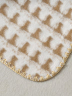 Mosaic Edge Plush Throw Blanket original reference image 53