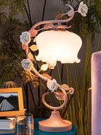 Pastoral Rose Table Lamp (2 colors)