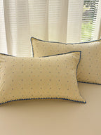 Pebble Dot Cotton Clip-Jacquard Duvet Cover Set original reference image 46
