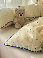 Pebble Dot Cotton Clip-Jacquard Duvet Cover Set original reference image 48