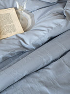 Petal Relief Cotton Jacquard Duvet Cover Set original reference image 11