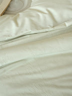 Petal Relief Cotton Jacquard Duvet Cover Set original reference image 53