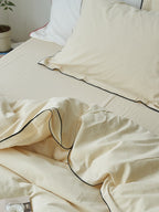 Rivelle Contrast-Trim Washed Cotton Duvet Cover original reference image 18